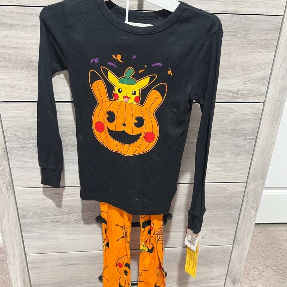 Kids Halloween Costume Set - Black and Orange